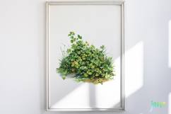 St. Patrick’s Day Clover Watercolor Product Image 2