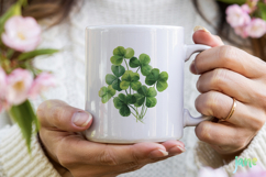 St. Patrick’s Day Clover Watercolor Product Image 2