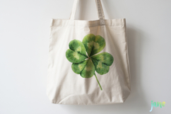 St. Patrick’s Day Clover Watercolor Product Image 3