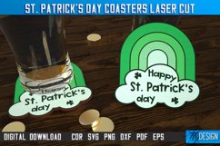 St. Patrick&#039;s Day Coasters Laser Cut Bundle,Shamrock Coaster Product Image 8