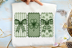 St Patrick’s Day Coquette Bow Png Product Image 1