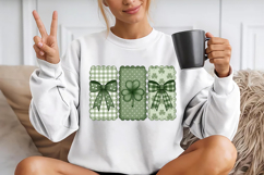 St Patrick’s Day Coquette Bow Png Product Image 2