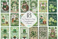 St. Patrick’s Day Farmhouse Clipart Product Image 1