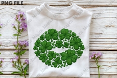 St. Patrick's Day Floral Lips Png Product Image 3