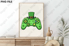 St Patrick’s Day Gamer Png Product Image 3
