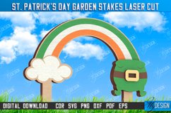 St. Patrick&#039;s Day Garden Stake Laser Cut Bundle, Yard Stakes Product Image 7