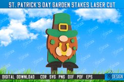 St. Patrick&#039;s Day Garden Stake Laser Cut Bundle, Yard Stakes Product Image 11