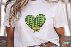 St. Patrick’s Day Knitted Heart Clipart Product Image 4