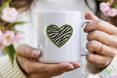 St. Patrick’s Day Knitted Heart Clipart Product Image 5