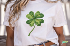 St. Patrick’s Day Knitted Heart Clipart Product Image 2