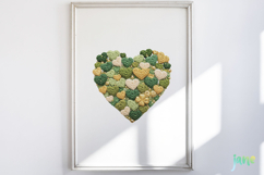 St. Patrick’s Day Knitted Heart Clipart Product Image 5