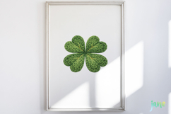 St. Patrick’s Day Knitted Heart Clipart Product Image 5