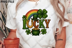 St Patrick's Day Lucky rainbow Png Product Image 2
