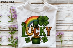 St Patrick's Day Lucky rainbow Png Product Image 3