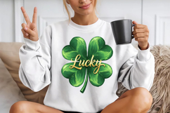 St Patrick's Day Lucky Sublimation Png Product Image 2