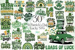 St Patrick&#039;s Day Lucky SVG Bundle Product Image 1