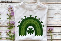 St. Patrick's Day Rainbow Embroidery Png Product Image 3