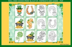 St. Patrick's Day Math Game, Print &amp; Cut, Classroom Activity Product Image 1