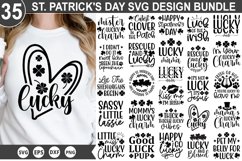 St. Patrick&#039;s Day SVG Bundle - T-Shirt Design Product Image 1