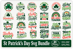 St Patrick's Day Svg Bundle Product Image 1