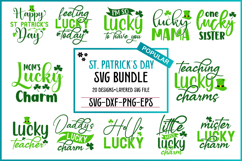 St. Patrick's Day SVG Bundle, 20 designs Product Image 1