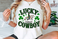 Lucky Cowboy PNG, Howdy St Patrick’s Day PNG Product Image 3