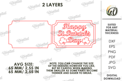 St Patricks Day Tiered Tray Laser Cut. Wall Decor SVG Product Image 2