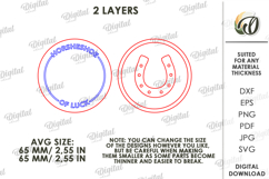 St Patricks Day Tiered Tray Laser Cut. Wall Decor SVG Product Image 2