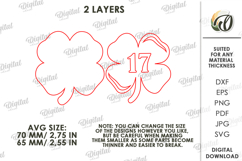 St Patricks Day Tiered Tray Laser Cut. Wall Decor SVG Product Image 2