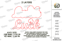 St Patricks Day Tiered Tray Laser Cut. Wall Decor SVG Product Image 2