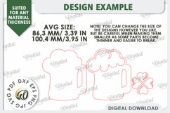 Interchangeable Stand St Patrick&#039;s Day Laser Cut Product Image 5