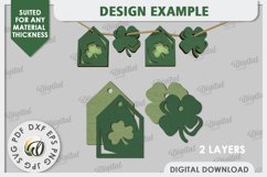 Interchangeable Stand St Patrick&#039;s Day Laser Cut Product Image 10