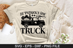 St Patrick's Day Truck - St. Patrick's Day SVG Design Product Image 1