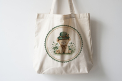 St. Patrick’s Day Vintage Postage Stamp Clipart Product Image 4