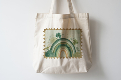 St. Patrick’s Day Vintage Postage Stamp Clipart Product Image 4