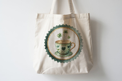 St. Patrick’s Day Vintage Postage Stamp Clipart Product Image 4