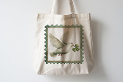 St. Patrick’s Day Vintage Postage Stamp Clipart Product Image 3