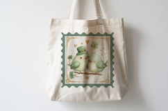 St. Patrick’s Day Vintage Postage Stamp Clipart Product Image 3