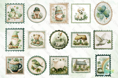 St. Patrick’s Day Vintage Postage Stamp Bundle Product Image 7