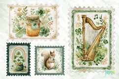 St. Patrick’s Day Vintage Postage Stamp Bundle Product Image 8