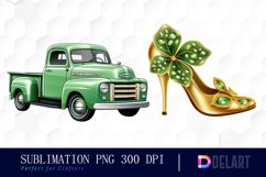 St Patrick&#039;s Day Watercolor Clipart Bundle Product Image 4