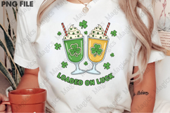 St Patrick's Frappe Drinks Png Design Product Image 2