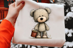 St. Patrick's Teddy Bear Clipart Product Image 2