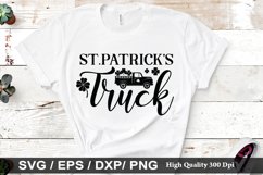 St. patrick&#039;s truck SVG - St. Patrick&#039;s Day Design Product Image 1