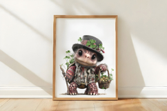 St Patrick's Turtle PNG Clipart Product Image 3