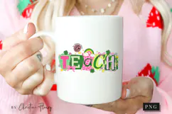 Preppy Ransom Teach PNG | St Patrick's Day PNG Product Image 2