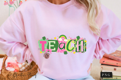 Preppy Ransom Teach PNG | St Patrick's Day PNG Product Image 11