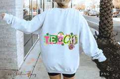 Preppy Ransom Teach PNG | St Patrick's Day PNG Product Image 6