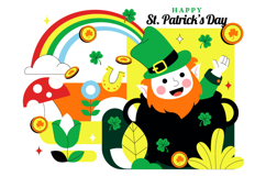 10 Happy St. Patrick's Day Illustration Product Image 4
