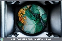 GorgeousSt Patricks Car Coaster design.